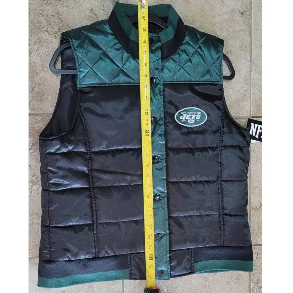 NWT Kids JETS Quilted vest size XL